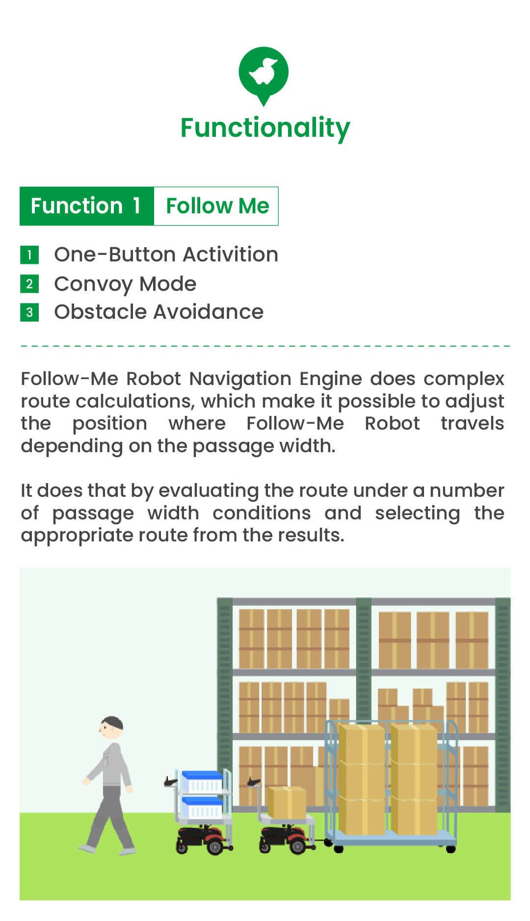 AK Follow Me Robot